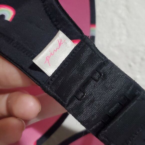 PINK Pride Rainbow Bra  - Picture 4 of 10